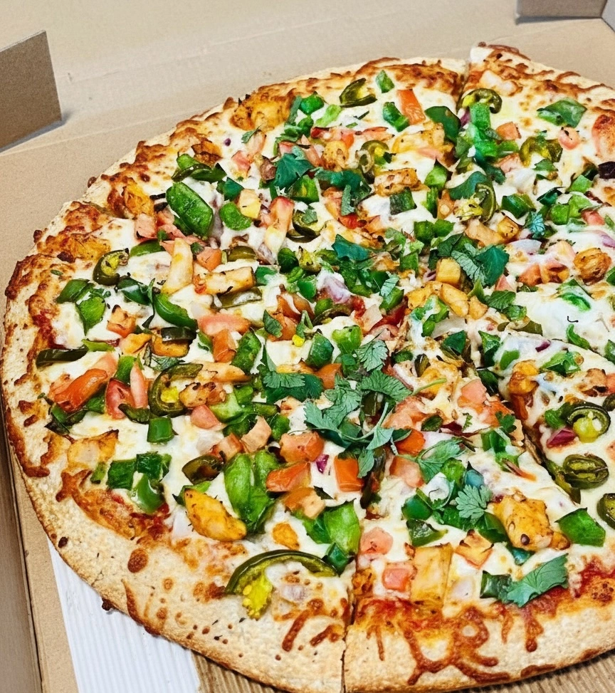 Cheese Lovers Pizza at Pizza64 Beaumont Alberta